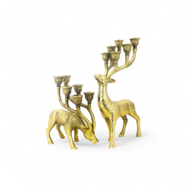 The Antlered Deer Candle Holder - Image 3