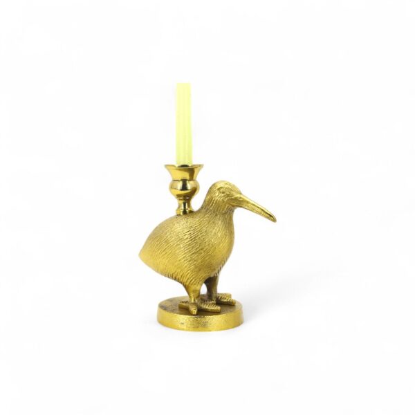 The Golden Kiwi Candle Holder