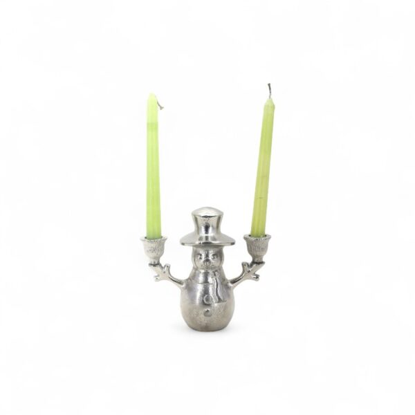 The Festive Snowman Candelabra