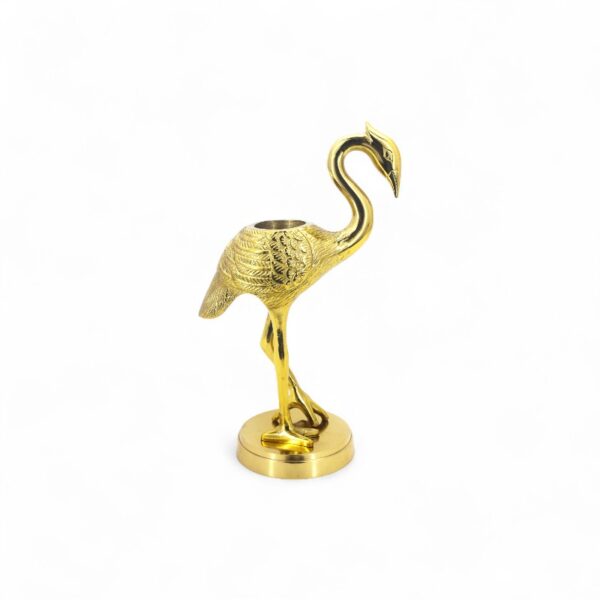 The Golden Flamingo Candle Holder - Image 4
