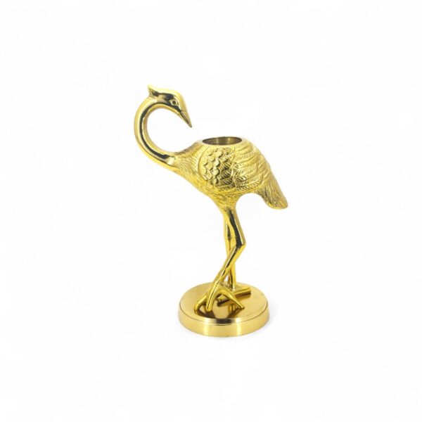 The Golden Flamingo Candle Holder - Image 2