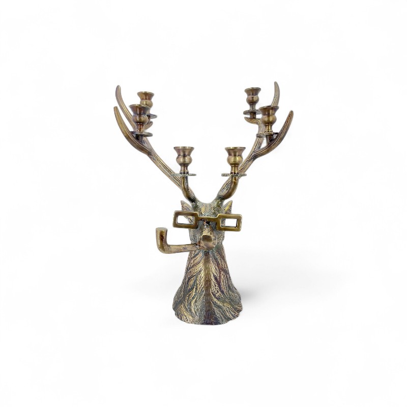 The Sophisticated Stag Candelabra - Image 2