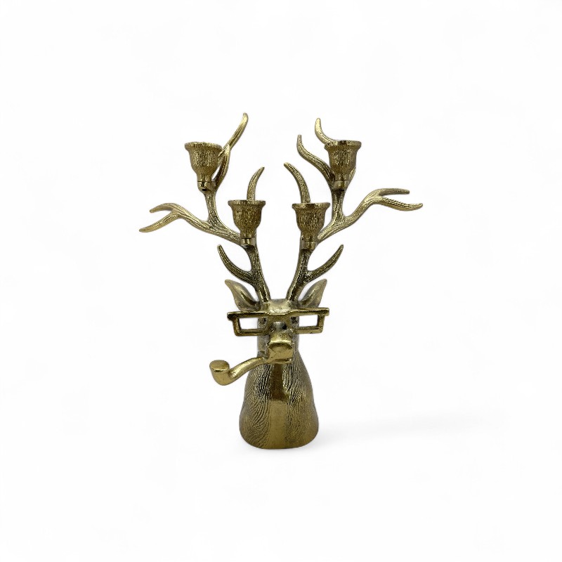 The Sophisticated Stag Candelabra