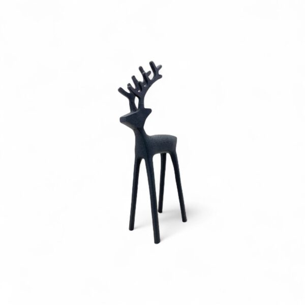 Tall Legged Black Reindeer