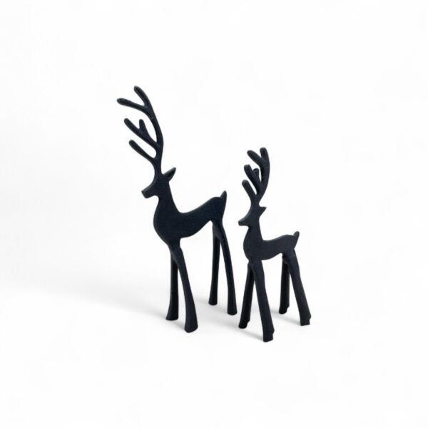 Tall Legged Black Reindeer - Image 4