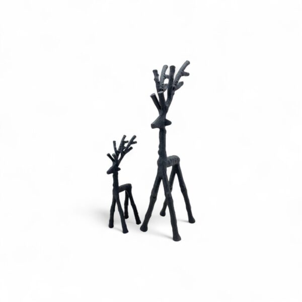 Tall Legged Black Reindeer - Image 3