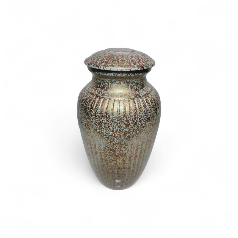 Bronze Fluted Cremation Urn - Image 2